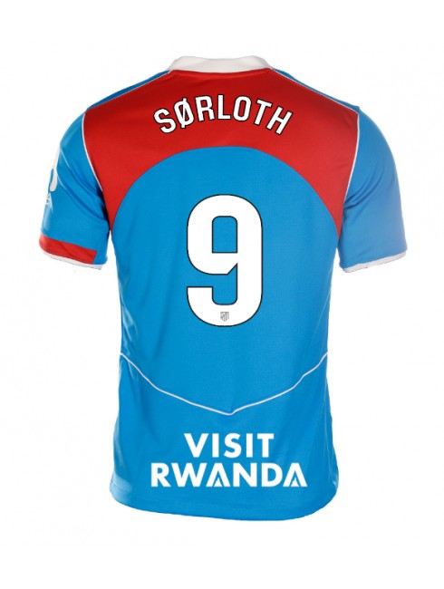 Zenske Futbalové oblečenie Atletico Madrid Alexander Sorloth #9 2025-26 Krátky Rukáv - Tretina Zenske Futbalové oblečenie Atletico Madrid Alexander Sorloth #9 2025-26 Krátky Rukáv - Tretina